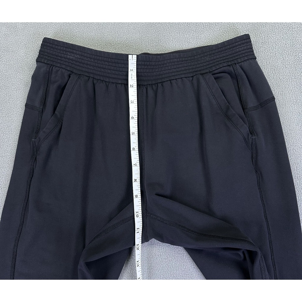 Lululemon Joggers Pants Womens 6 Black Performance Gym Yoga Tapered Lounge - Picture 9 of 10